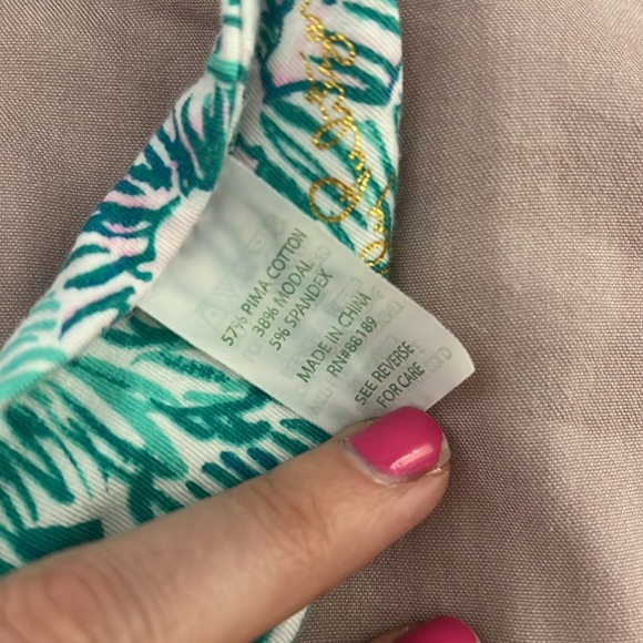 Lilly Pulitzer tie Pima cotton headband - Picture 3 of 3